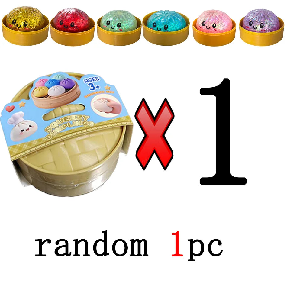 Kawaii Dumpling Squishy Sensory Fidget Toy