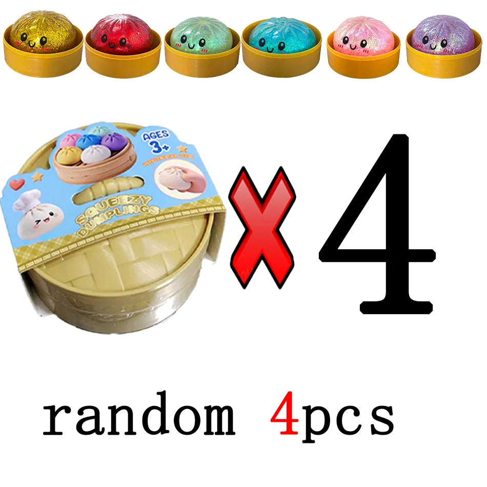 Kawaii Dumpling Squishy Sensory Fidget Toy