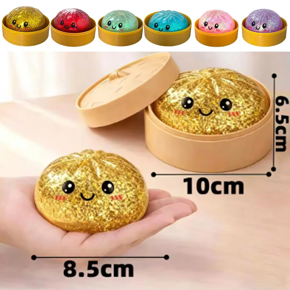 Kawaii Dumpling Squishy Sensory Fidget Toy