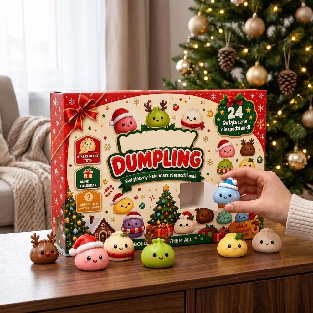 24-Day Dumpling Squishy Advent Calendar