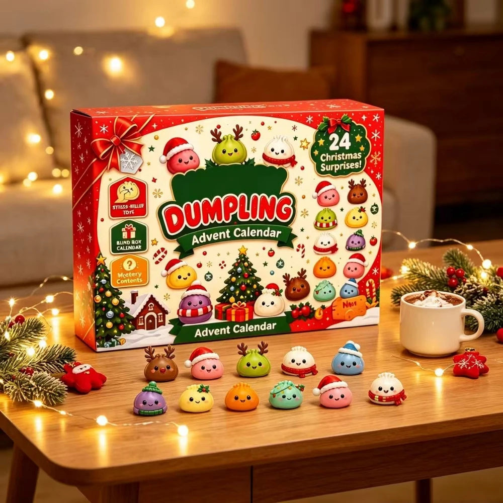 24-Day Dumpling Squishy Advent Calendar