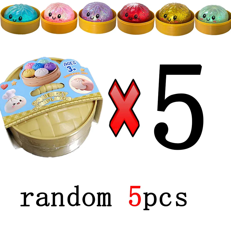 Kawaii Dumpling Squishy Sensory Fidget Toy