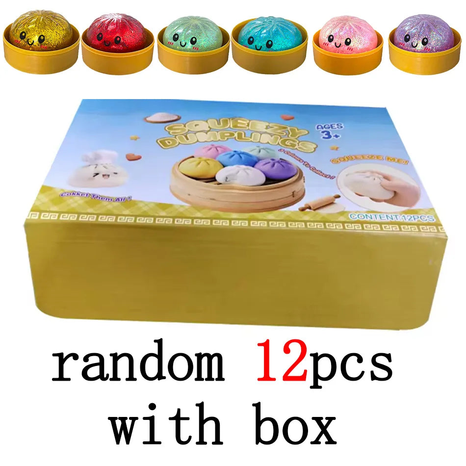 Kawaii Dumpling Squishy Sensory Fidget Toy