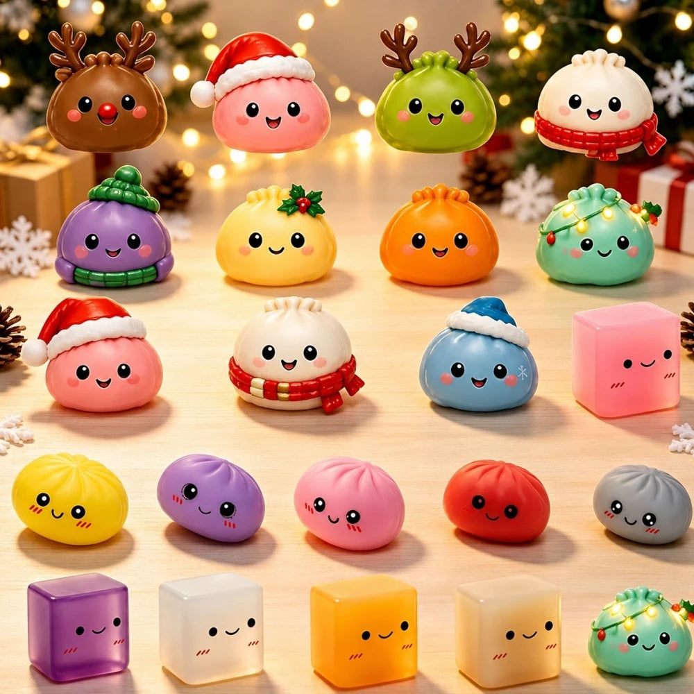 24-Day Dumpling Squishy Advent Calendar