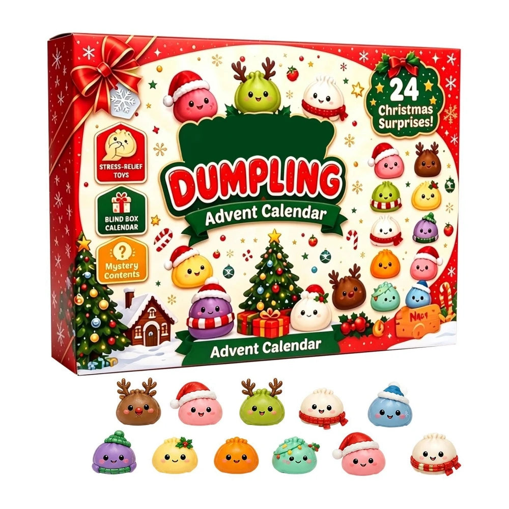 24-Day Dumpling Squishy Advent Calendar